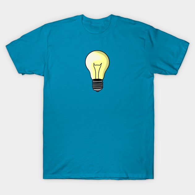 Light bulb T-Shirt by Artemis Garments